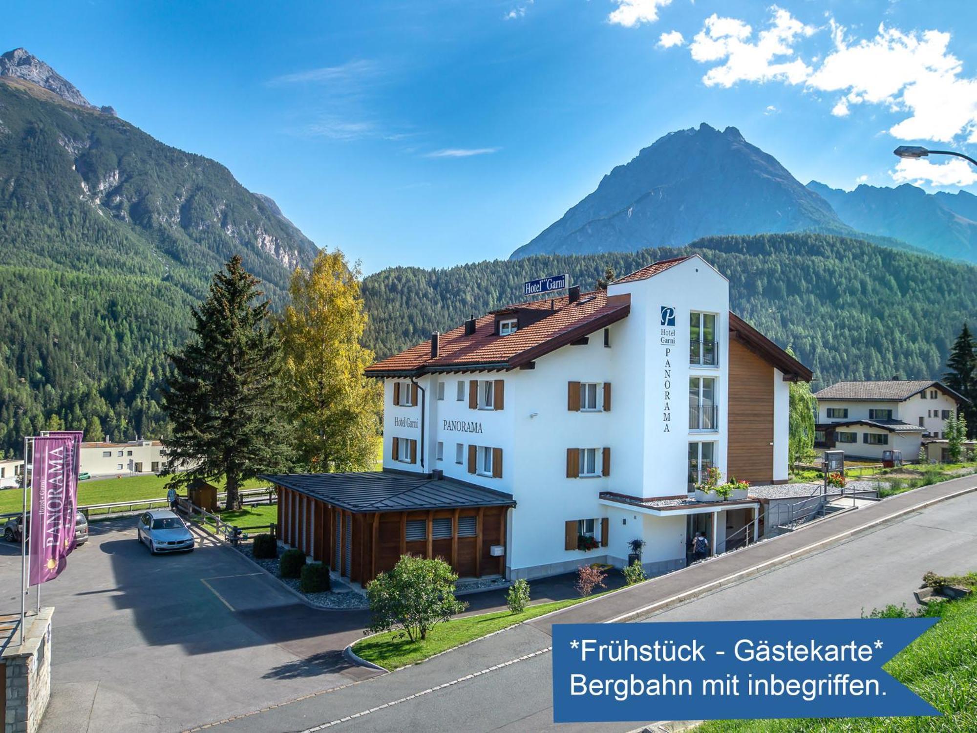 Hotel Garni Panorama Scuol Exterior photo